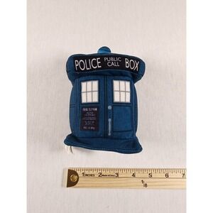 Doctor Who Police Box TARDIS Blue Stuffed Plush Childs Toy